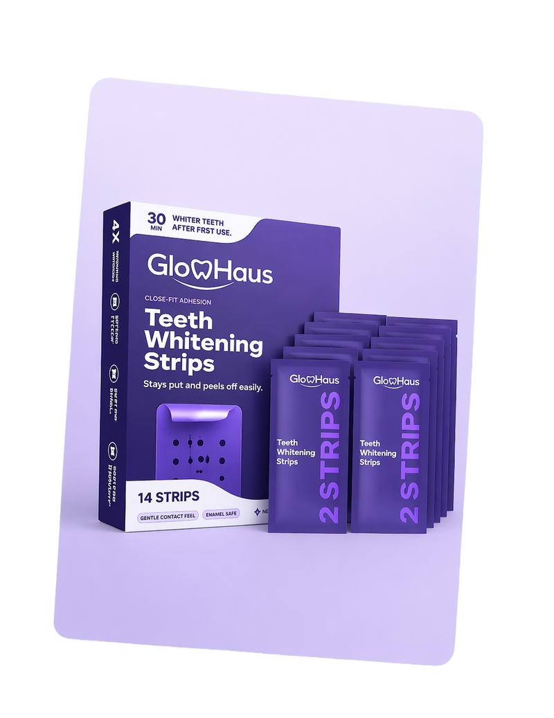 Professional teeth whitening kit with LED light