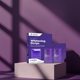 GlowHaus™ PAP+ Purple Teeth Whitening Strips – Peroxide-Free & Enamel Safe