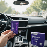 GlowHaus™ PAP+ Purple Teeth Whitening Strips – Peroxide-Free & Enamel Safe